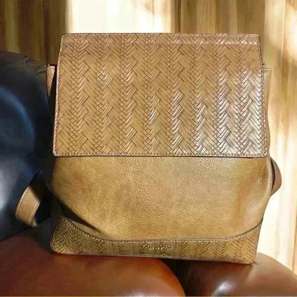 Darcy Marks Vegan Leather Backpack - Picture 1 of 5
